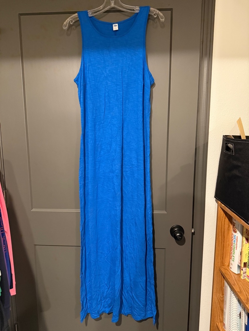Old Navy Royal Blue Sleeveless Maxi Dress